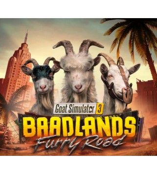 Goat Simulator 3 - Baadlands: Furry Road DLC Steam Key GLOBAL